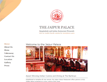 Tablet Screenshot of jaipurpalaceltd.com